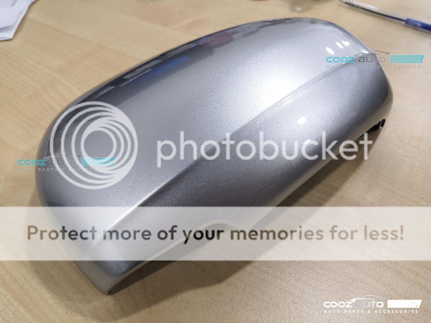 Perodua Axia G-Spec 2014 - 2019 Side Mirror Cover SILVER 